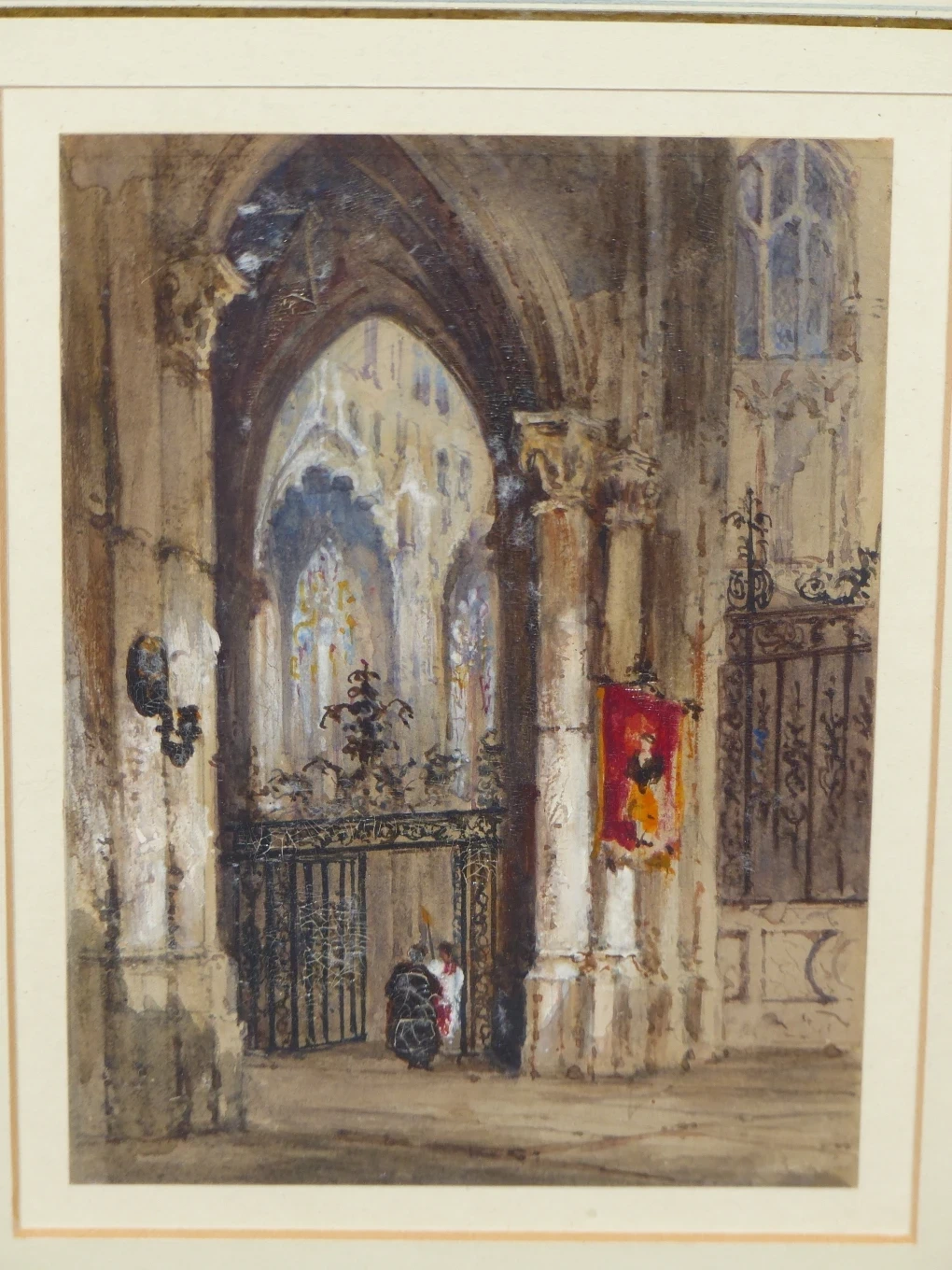 Interno della chiesa a Bonchurch isola di Wight